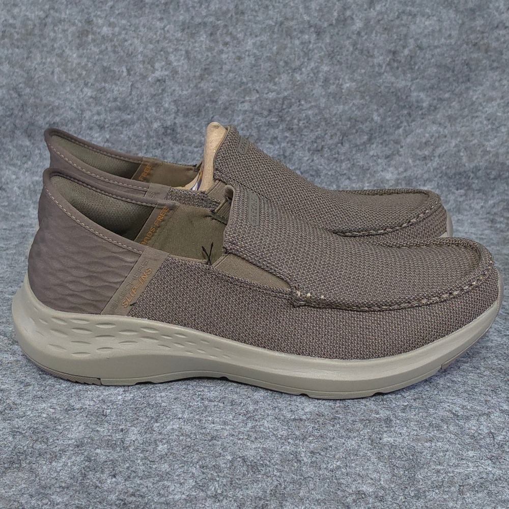 Skechers Hands Free Slip-ins Parson Ralven Taupe Mens 10.5 204804/TPE Vegan new